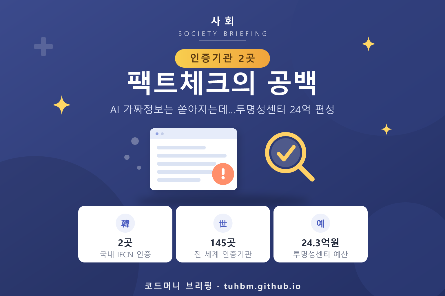 국내 팩트체크 생태계