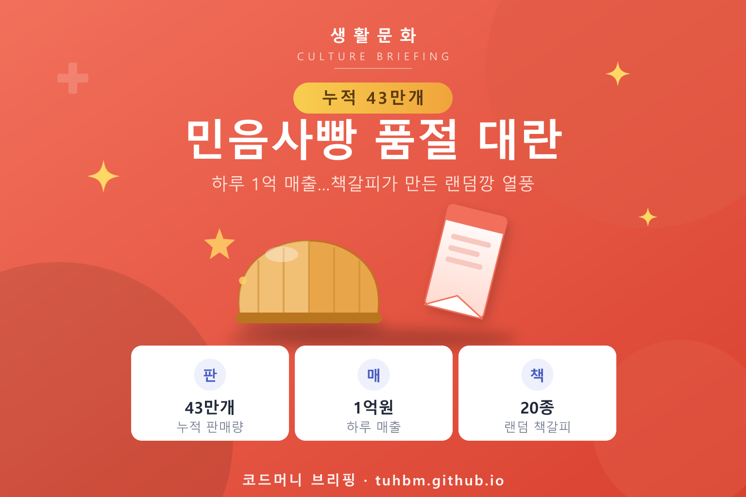 민음사빵 품절 대란