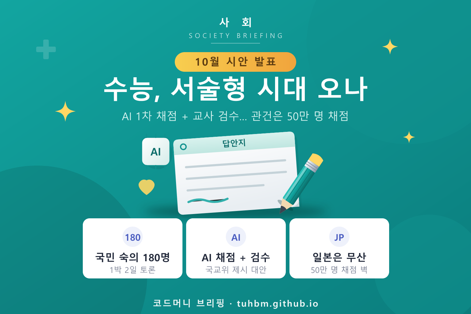 수능 서논술형 도입 논쟁